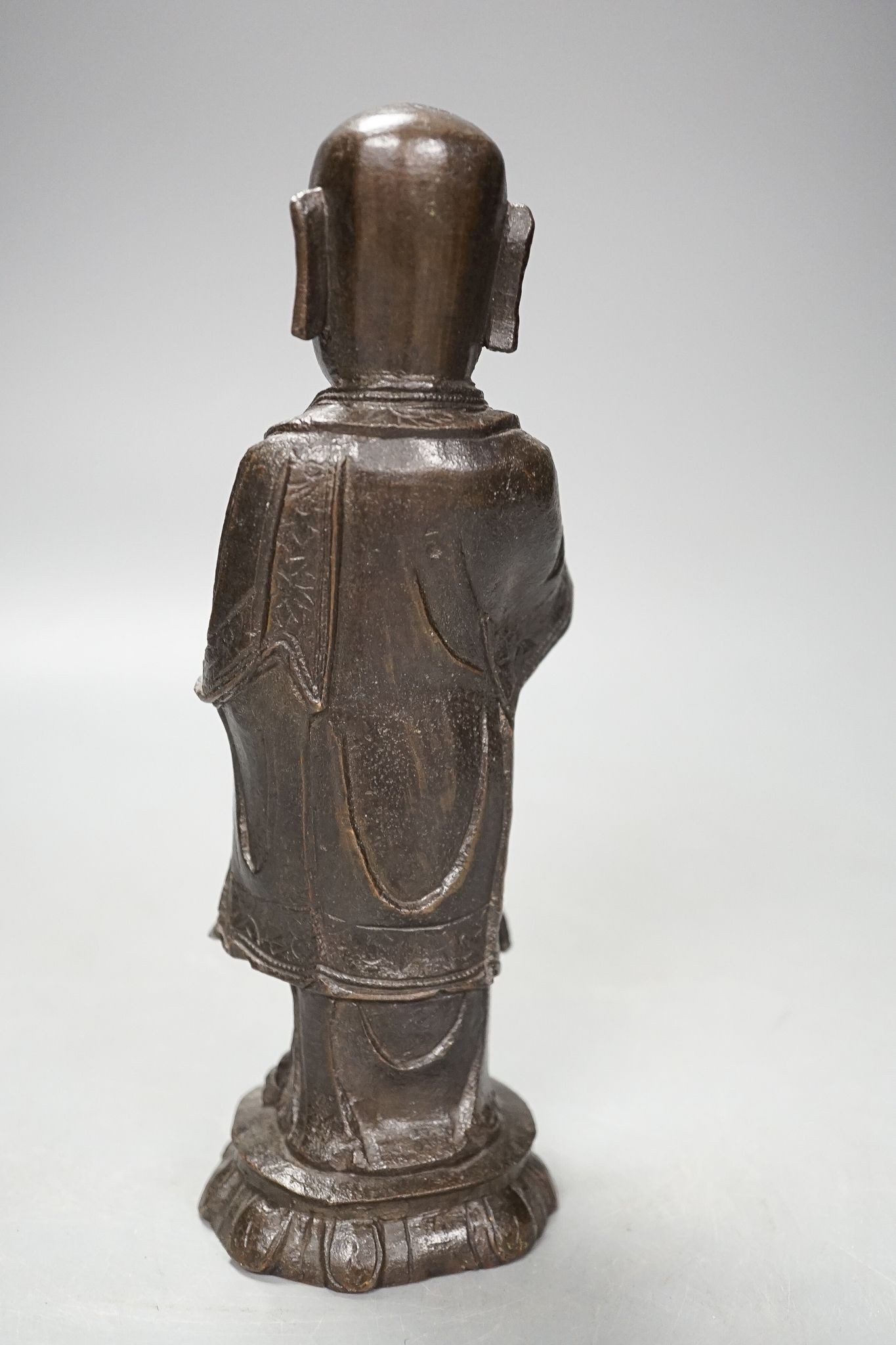 A Chinese famille rose bottle vase, Daoguang period, height 31cm